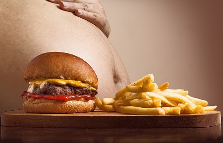 A zsírmáj kialakulásának egyik nagy kockázati tényezője az elhízás.